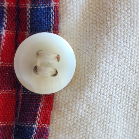 NWOT DOEN The Jane organic cotton in Rossendale Valley plaid blouse Sz S - Picture 13 of 14